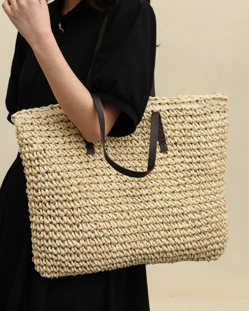ACAPULCO STRAW TOTE BAG