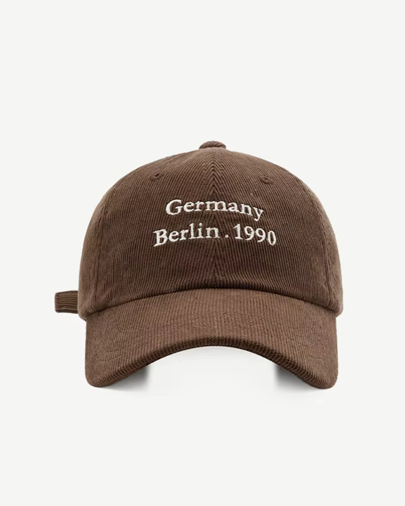 BERLIN CORDUROY CAP