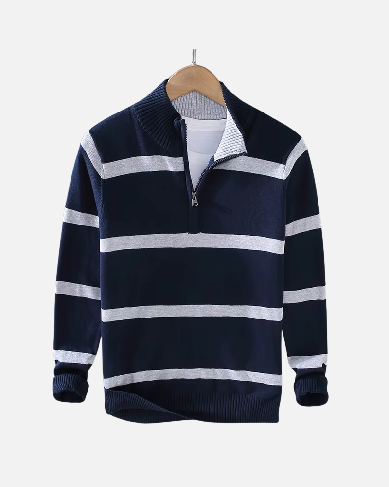 CAMBRIDGE STRIPED SWEATER