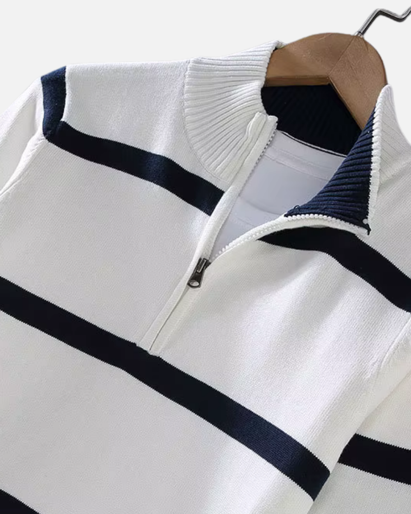 CAMBRIDGE STRIPED SWEATER