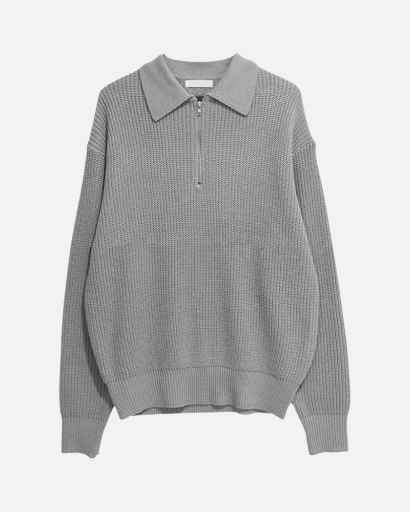 EDINBURGH ZIP SWEATER