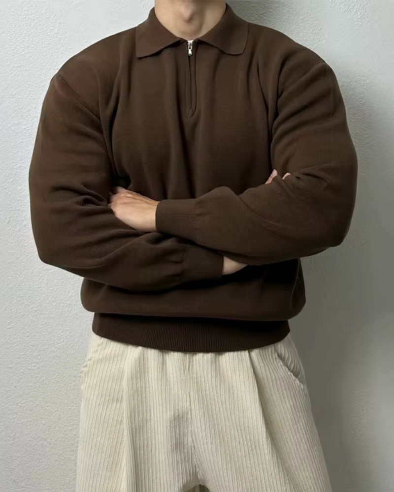 HARVARD HALF ZIP POLO