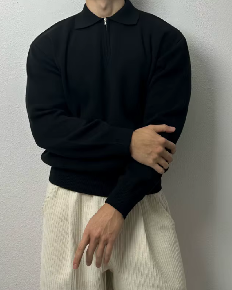 HARVARD HALF ZIP POLO