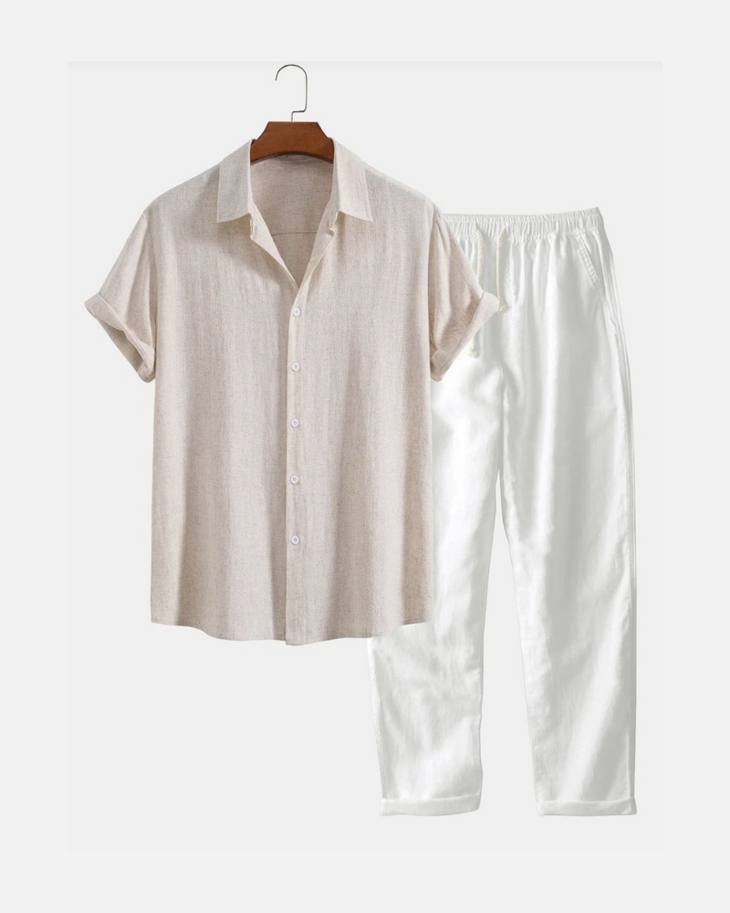 IBIZA LOUNGE SET - SHORTS SLEEVE