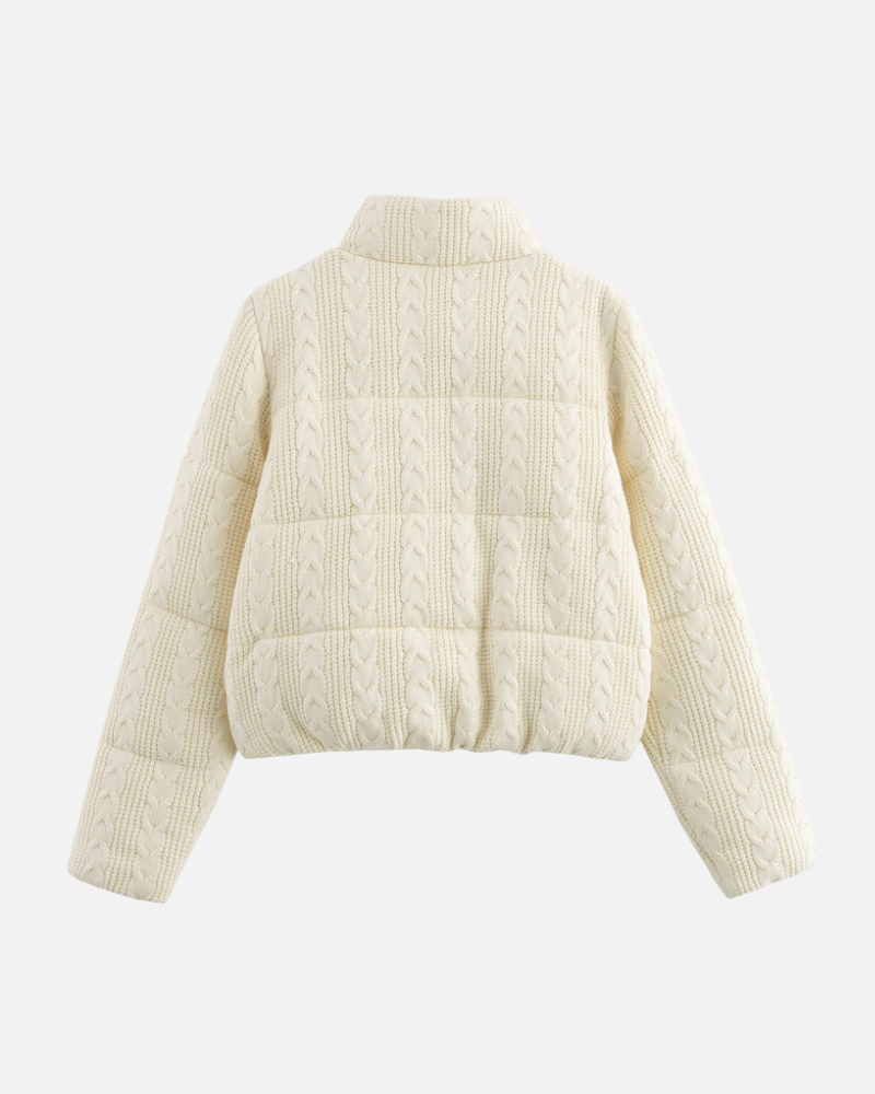 KITZBÜHEL PUFFER CABLE KNIT JACKET