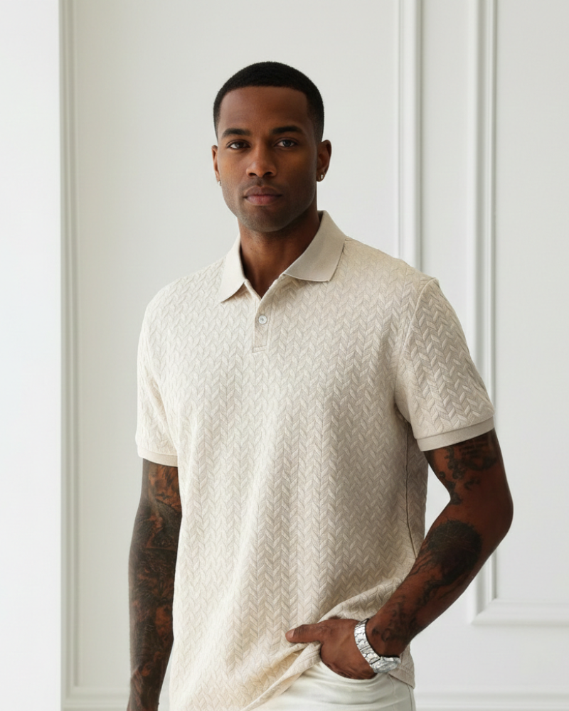 MONACO TEXTURED POLO
