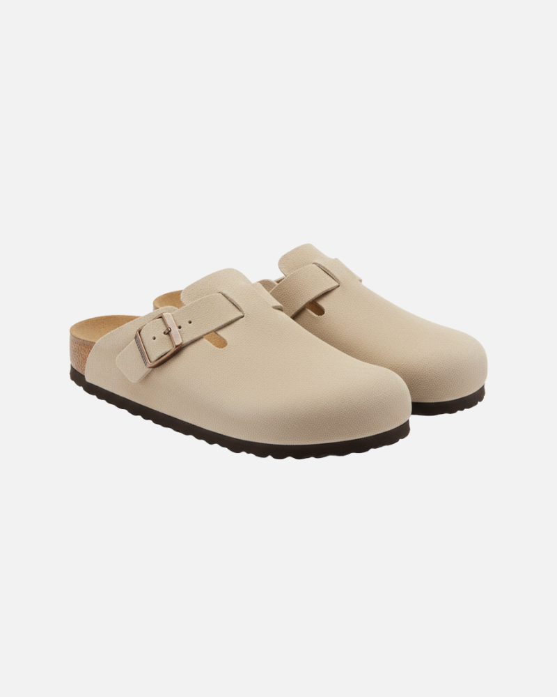 NAPA VALLEY SUEDE CLOGS