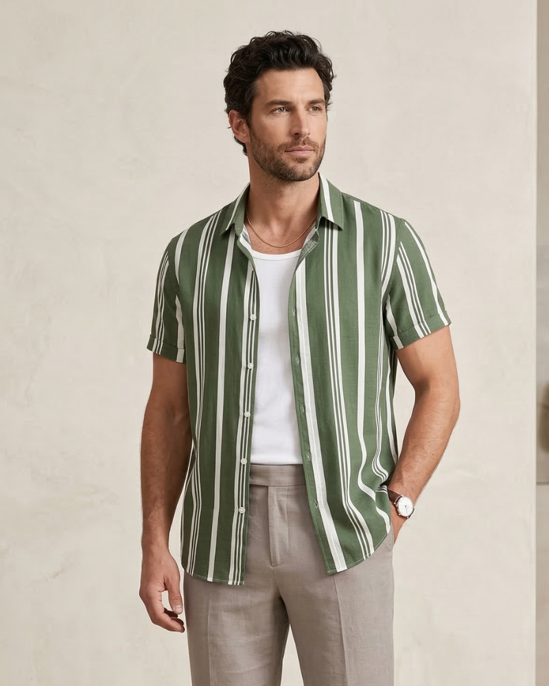 NASSAU STRIPE SHIRT
