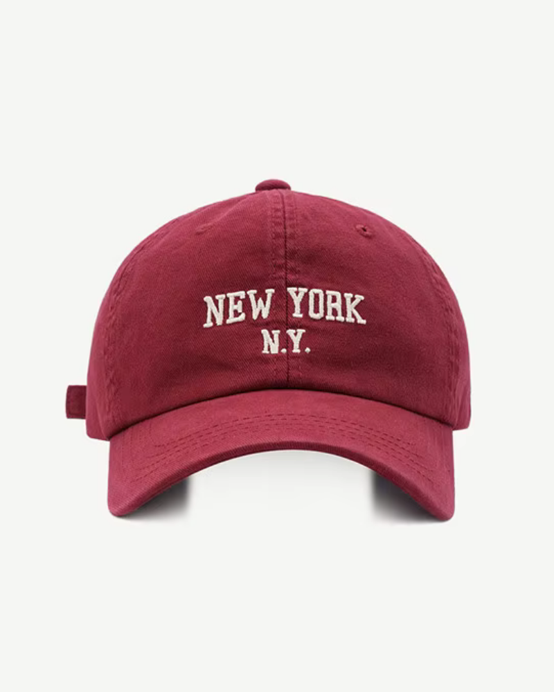 NEW YORK LETTER CAP