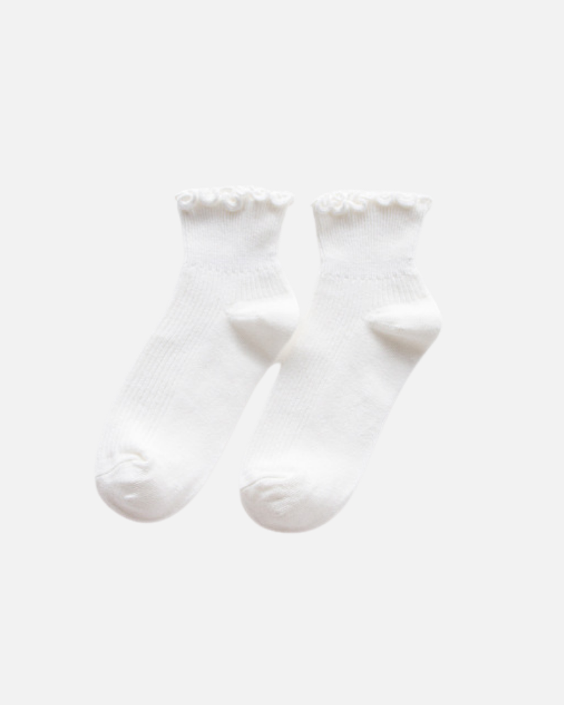 PARISIENNE RUFFLE SOCKS