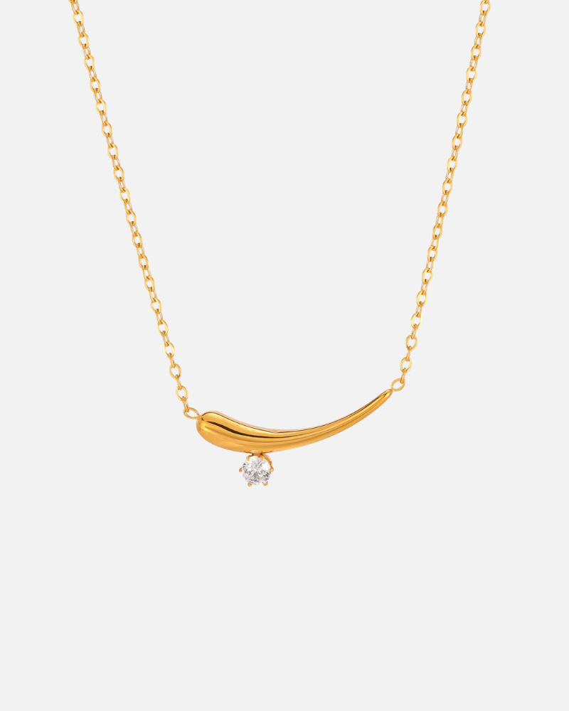 VALLETTA CRESCENT NECKLACE