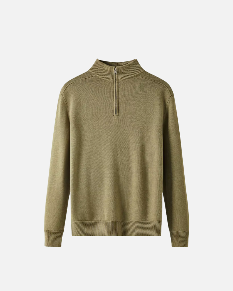 VERBIER HALF-ZIP SWEATER