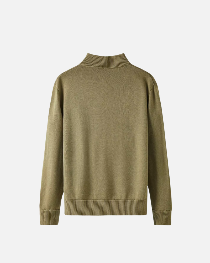 VERBIER HALF-ZIP SWEATER