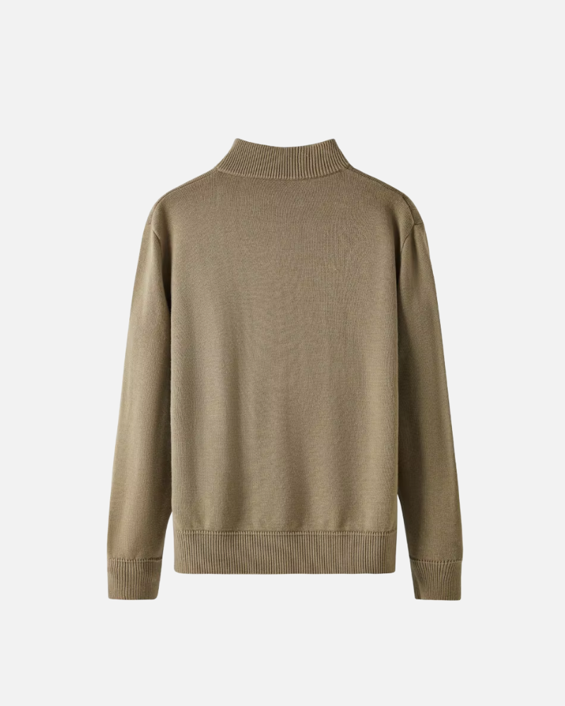 VERBIER HALF-ZIP SWEATER