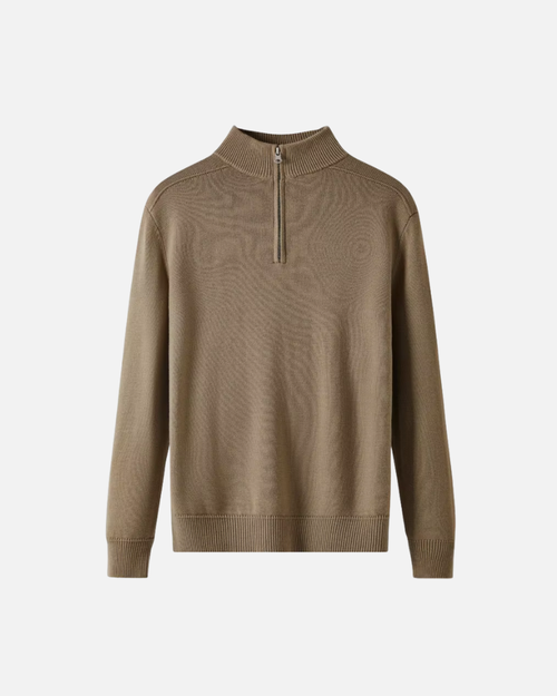 VERBIER HALF-ZIP SWEATER