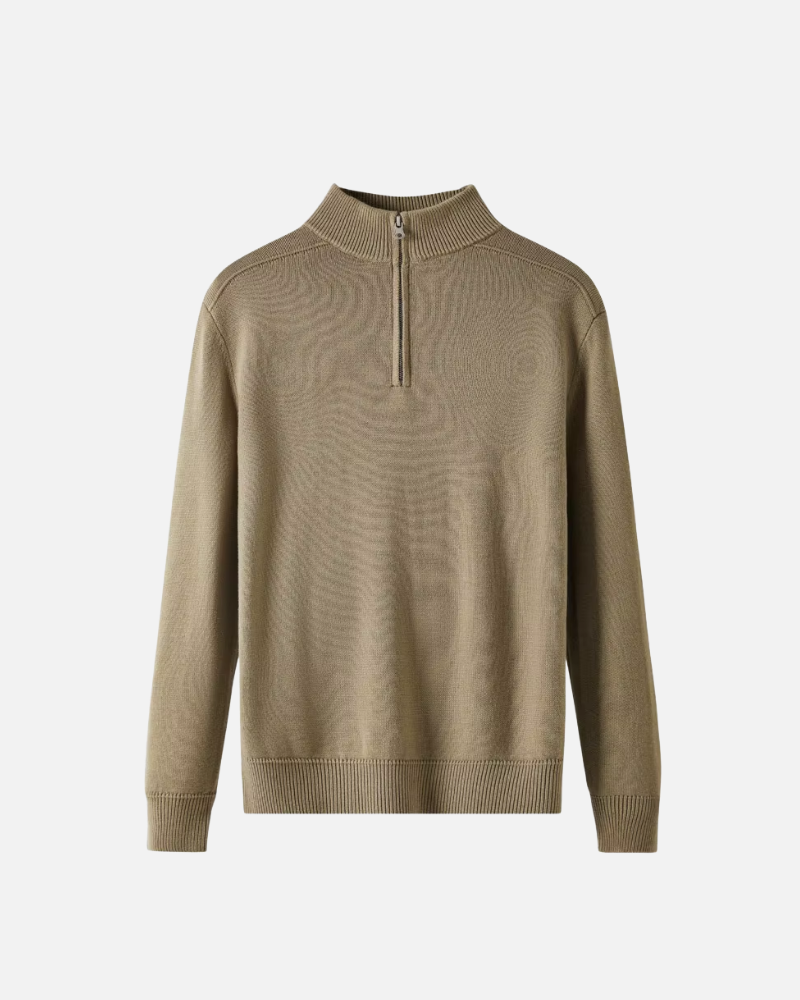 VERBIER HALF-ZIP SWEATER