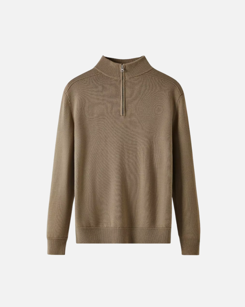 VERBIER HALF-ZIP SWEATER