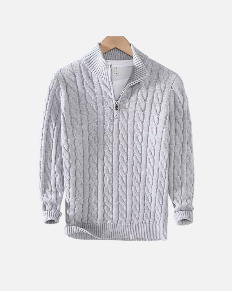 ZERMATT QUARTER ZIP SWEATER