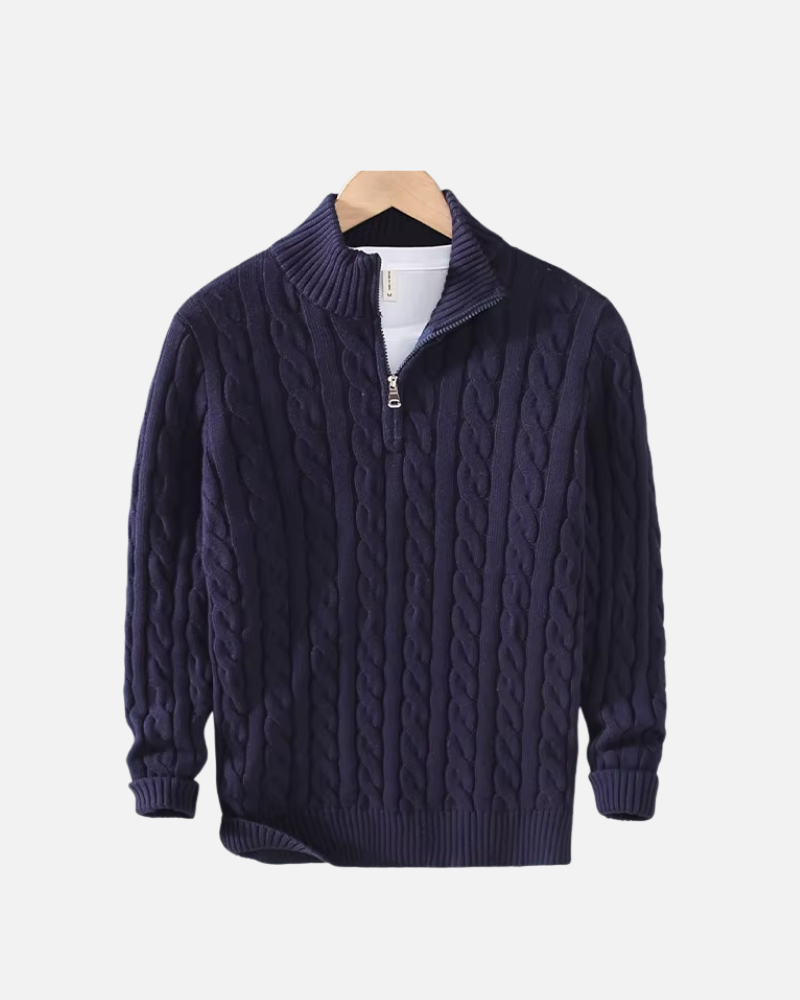 ZERMATT QUARTER ZIP SWEATER